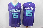 Hornets 15 Kemba Walker Purple Nike Swingman Jersey,baseball caps,new era cap wholesale,wholesale hats